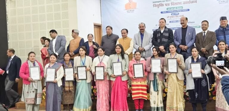 एएनएम की नियुक्ति से स्वास्थ्य देखभाल में होगा बहुआयामी सुधार: धन सिंह रावत