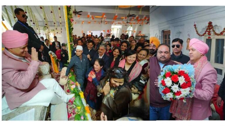 श्रीमहंत देवेन्द्र दास जी महाराज का प्रकटोत्सव सादगी और श्रद्धाभाव से मनाया गया