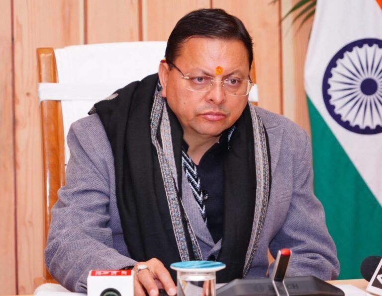 मुख्यमंत्री धामी ने राजस्व विभाग के विभागीय कार्यों से सम्बन्धित 6 वेब पोर्टल का किया शुभारंभ